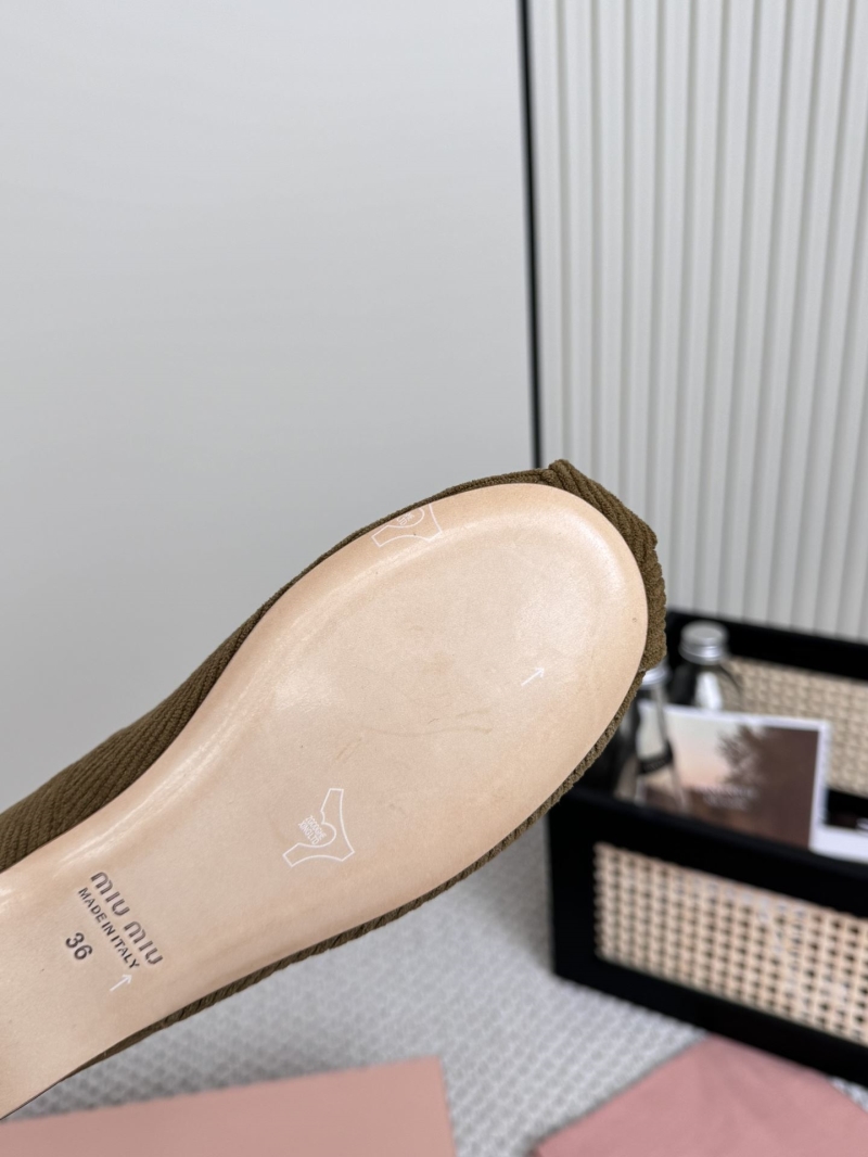 Miu Miu flat shoes